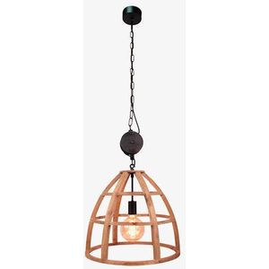 Brilliant Hanglamp Matrix Nature Wood ⌀47cm E27
