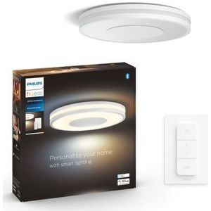 Philips Hue Plafondlamp Being Wit 22,5w Met Hue Dimmer Switch