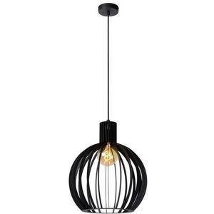 Lucide Hanglamp Mikaela Zwart ⌀35cm E27