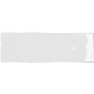 Wandtegel Nolita Blanco - Keramiek - Glans - Wit - 6,5x20cm - Pakketinhoud 0,35m²