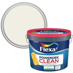 Flexa Powerdek Muurverf Clean Ral9010 10l
