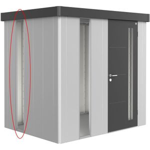 Biohort Lichtpanelen Neo Metallic Kwarts Grijs 207x32x3,3cm