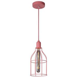 Lucide Hanglamp Paulien Roze ⌀15cm E27 | Hanglampen
