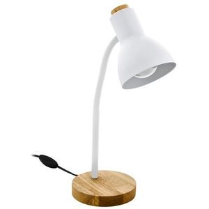 Eglo Bureaulamp Veradal Wit E27 40w | Tafellampen