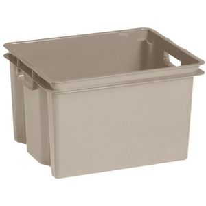 Keter Opbergbox Crownest Pvc Taupe 30l