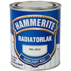 Hammerite Radiatorlak Ral 9010 750ml