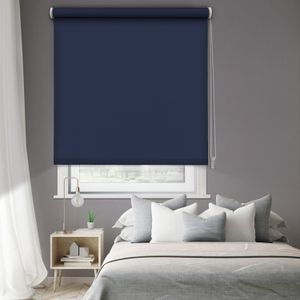 Madeco 1490 Verduisterend Rolgordijn Marineblauw 120x190cm