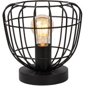 Lucide Tafellamp Filox Zwart ⌀20cm E14 | Tafellampen
