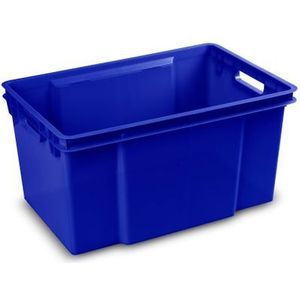 Keter Opbergbox Crownest Pvc Laserblauw 50l | Manden & boxen