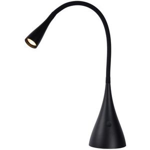 Lucide Bureaulamp Zozy Zwart Ø11,5cm Led Dimbaar 3w | Tafellampen