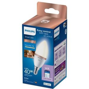 Philips Slimme Ledlamp C37 Warm Wit E14 4,9w | Slimme verlichting