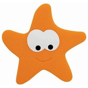 Msv Mini Antislipmatten Starfy Oranje 5stuks | Badkameraccessoires