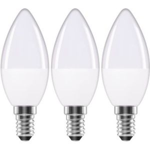 Baseline Ledlamp Kaars Warm Wit C37 E14 1,8w 3 Stuks | Lichtbronnen