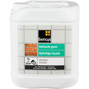 Sencys Antivocht Gevel Kleurloos 5l