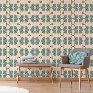 Noordwand - S728b4 - Vliesbehang - Blauw - 1.86 cm x 2.7 m