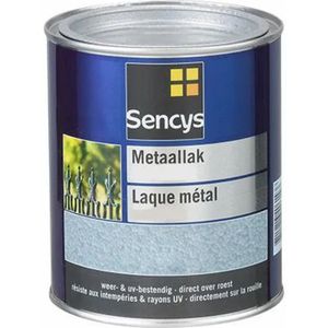 Sencys Metaallak Hoogglans Wit 250ml