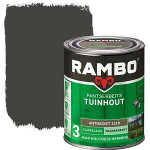 Vanaf daar Adelaide Aangepaste Rambo tuin beits 2 5 liter - antraciet - Klusspullen kopen? | Laagste prijs  online | beslist.nl