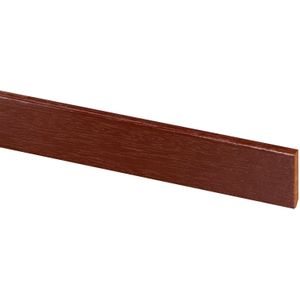 Cando Hoge Plint - Massief Hardhout - Gelakt - 240cm - 9x45mm