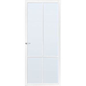 Cando Capital Binnendeur Topeka Wit Mat Glas Stomp Schuifdeur 83x201,5 Cm