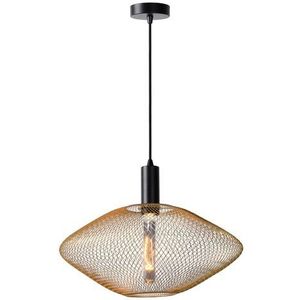 Lucide Hanglamp Mesh Goud ⌀45cm E27 | Hanglampen