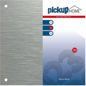 Pickup 3d Home Aluminium Plaat 20x20cm