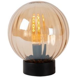 Lucide Tafellamp Monsaraz Amber ⌀25cm E27 | Tafellampen