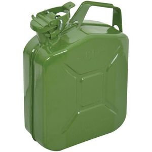 Carpoint Benzine Jerrycan Metaal Groen 5l | Auto-accessoires