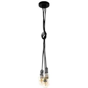 Eglo Hanglamp Coulsdon Zwart ⌀14,5cm 5xe27 10w