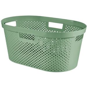 Curver Wasmand Infinity Recycled Dots 40l 58,5x38x26,5cm Groen