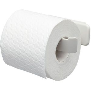 Tiger Tess - Wc rolhouder zonder klep - Toiletrolhouder zelfklevend - Wit