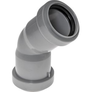 Ppc Bocht 45graden 40mm Grijs