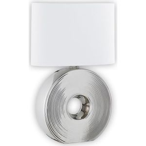 Fischer & Honsel Tafellamp Eye E27 Zilverkleurig | Tafellampen