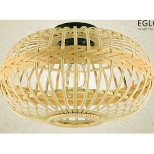 Eglo Plafondlamp Towcester Natuur ⌀25cm E27 | Plafondlampen