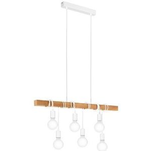 Eglo Hanglamp Townshend Wit 6xe27