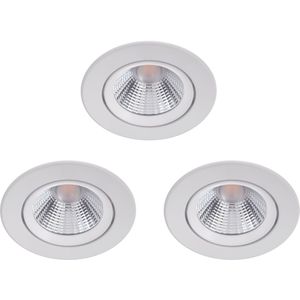 Philips Sparkle inbouwspot - 3-lichts - wit