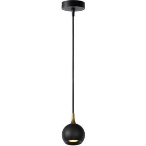 Lucide Hanglamp Favori Zwart ⌀9cm Gu10 | Hanglampen