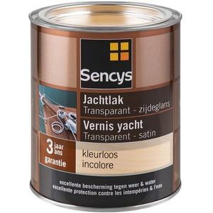 Sencys Jachtvernis Kleurloos Zijdeglans 750ml | Lak