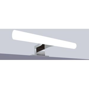 Fano Ledverlichting Spiegel 20cm Chroom | Badkamerverlichting
