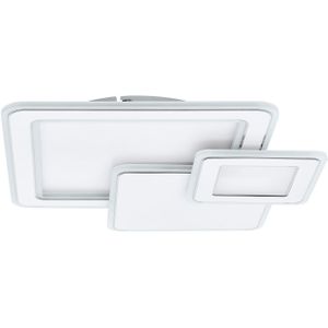Eglo Plafondlamp Led Mentalurgia Wit Vierkant 50w