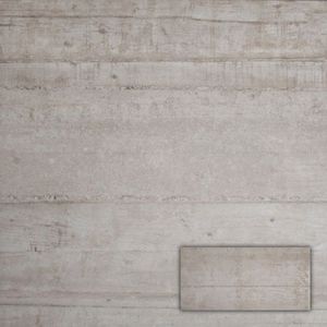 Wand- En Vloertegel Betonage - Keramiek - Beige - 30,5x60,5cm - Pakketinhoud 1,1m² | Vloertegels
