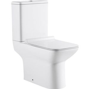 Van Marcke Duoblok Toilet Ike I Pk Aanluiting I Geberit Spoeltechniek I Quick Release & Soft-close Toiletzitting Wit