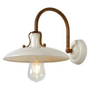 Lucide RÖMER - Wandlamp - 1xE27 - Beige