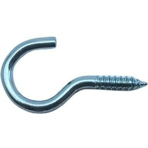 Sencys Schroefhaak 3x15mm Gegalvaniseerd Per 30 | Duimen, haken & ogen