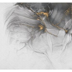 Komar Muurfoto Ink Gold Flow 350x250cm | Fotobehang