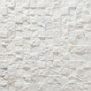 Mozaïektegel Petra - Keramiek - Wit - 30x30cm - 1 Stuk
