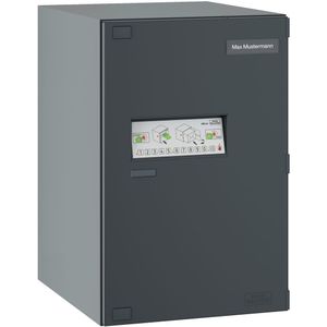 Burg Wachter Pakketbrievenbus Easy+ Eboxx E635 - Staal - Antraciet - 38x57,5x45cm | Pakketbrievenbussen