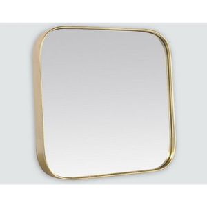 Vierkante Spiegel Goud 30x30cm | Spiegels