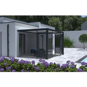 Zijpaneel Voor Pergola Scalea Lamellen Aluminium