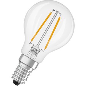 Osram - LED Lamp - Helder - E14 - Kogel P45 - Filament - 1W (15W)