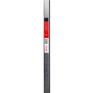 Maclean Tochtstrip - Inbouw - Aluminium + Zwart Rubber - Deuren En Ramen - Kieren Tot 18mm - 2,3m